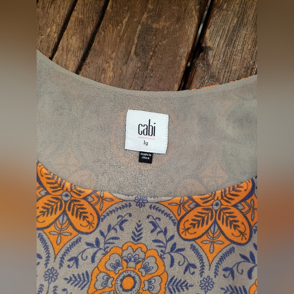 Bohemian Floral Print Top - Picture 7 of 7